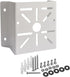 WiTi Universal Corner Mount for Security Camera, Solid Metal Mounting Corner Bracket for CCTV Cameras, LED Wall Lights