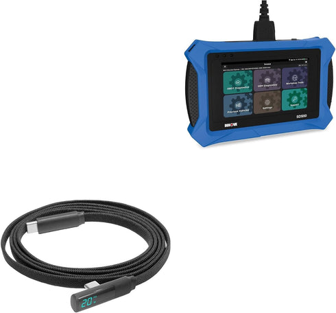 BoxWave Cable Compatible with Innova SDS50 SDS Tech Level Diagnostic (5 in) -
