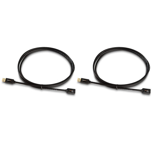 2-Pack 3.0 4.8Gbps 6 Amazon Basics USB Extension Cable, A-Male to A-Female, High-Speed, Gold-Plated Connectors, Foot