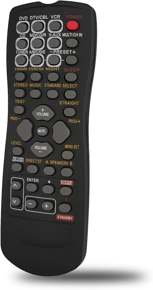 Replacement Control for Yamaha RX-V340RDS, HTR-5630, RAV212, V5964600, HTR-5280, RX-V800 AV Receiver