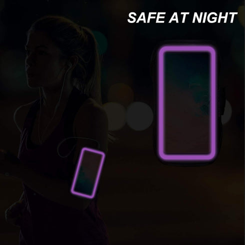 Water Resistant Running Exercise Gym Bag Armband for Samsung Galaxy S25/S24/S23/S22/S21/S20/S10/S9/S8 up to 6.2"
