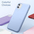 JETech Silicone Case for iPhone 11 (2019) - 6.1-Inch, Silky-Soft Touch Full-Body Protective Case, Light Blue