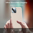 Dssairo iPhone 13 Case (5 in 1) - Ultra Slim Shockproof, 2 Screen Protectors & 2 Camera Lens Protectors, 6.1" (Stone)