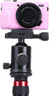 Pocoukate Silicone Camera Body Case for Canon G7X/G7X Mark II/Mark III with Optical Screen Protector
