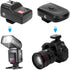 16 Set, 433MHZ 1 2 1 Shutter Release Transceiver Kit with Transmitter Receivers Sync Wire Cable for/for/for/