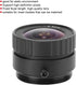 TEUOPIOE 2.5mm 3MP 2.5mm 3MP F1.2 1/2.5 Camera Lens, Definition HD CS Mount Focus Fixed CCTV Lens for Camera