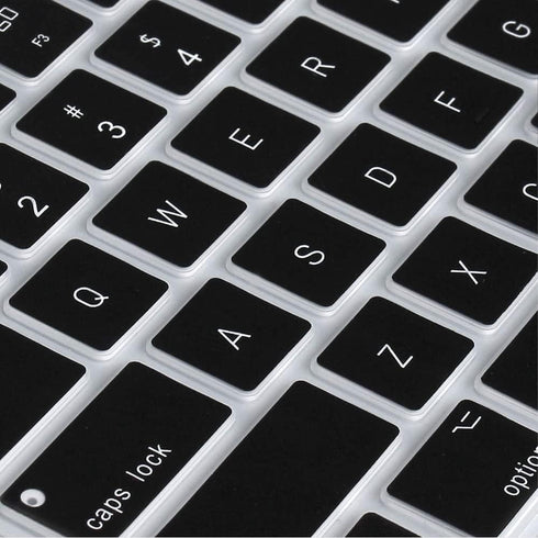 Silicone Keyboard Cover for Apple Magic Keyboard with Numeric Keypad MQ052LL/A (A1843), US Layout, Black