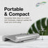BoxWave TIMMKOO Q3E MP3 Stand and Mount Compatible with Player - VersaView Aluminum Stand, Portable, Multi Angle