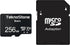 Teknostone Basic 256GB MicroSDXC Flash Memory with Adapter 90MB/s Read 50MB/s Write UHS-I
