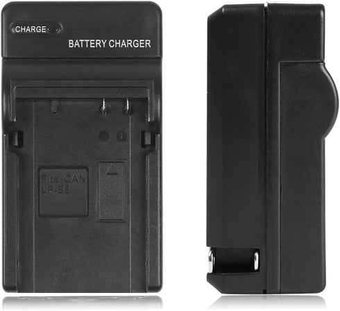 LP-E8 Battery Charger for Canon LC-E8, Canon EOS Rebel T2i, T3i, T4i, 550D, 600D, 650D, 700D & More