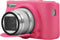 Canboc Rosered Silicone Case for Canon PowerShot SX740 SX730 Digital Camera, Soft Cover with Detachable Lens