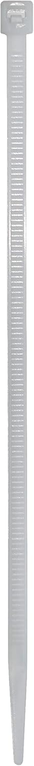 Mayhew Tools MB5-40NAT-C Nylon Cable Ties, Natural, 5-Inch, 40-Pound Tensile Strength
