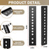 woiron 2 Vertical VESA Extender Plate Bracket Kit, TV Mount Extension Bracket Designed for Low VESA Pattern TVs