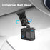 SUREWO Car Sun Visor Mount, Quick Clip with Universal Ball J Hook for GoPro Hero, DJI Osmo Action