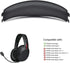 Flight Headband Replacement Pads Cushions Compatible with Hyperx Cloud Flight, Cloud Flights Wireless Headphones