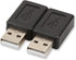 ELECTOP 2 Pack USB 2.0 A Male to USB B Mini 5 Pin Female Adapter Converter