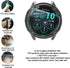 Smartwatch Screen Protector for Garmin Forerunner 265S, TPU Soft Frame Cover (Transparent/Transparent Black)