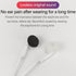 EKIND 24 PCS Soft Sponge Earbuds Cover Pads for Earphone MP3 MP4 Stereo Headsets, Protective Accessories Cap (Black)