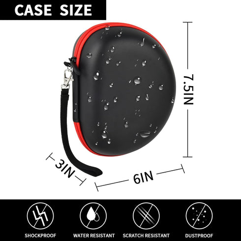 Headphone Case for TOZO HT2/Picun P26/Beats Studio Pro/Solo3/Studio3 On-Ear Headphones, Extra Large Foldable Bluetooth