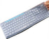JuYuish MK370 MK270 K200 K260 K270 MK200 MK260 Ultra Thin Desktop Silicone Clear Keyboard Cover Skin Protector