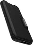 OtterBox S23 Galaxy Strada Series Case - Shadow (Black), Card Holder, Genuine Leather, Pocket-Friendly, Folio case