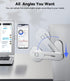 CloudValley Magnetic Phone Holder for Laptop, Designed for iPhone 16/15/14/13/12 MagSafe, Adjustable Side Mount