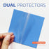 Thermal Pad 6W/mK 4 Pack, 100x100mm, 0.5mm, 1mm, 1.5mm, 2mm Silicone Cooling Pad, Non-Conductive Heat Resistance for
