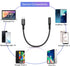 Elebase USB Type C to 3.5mm Adapter, 1/8 Inch Headphone Jack Audio Aux Converter for Samsung Galaxy Z Fold Flip, iPhone