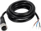 uxcell M12 Female Straight 4 Pin Connector, 2M Aviation Socket Electrical Cable