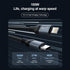 Nillkin 4.9ft Lightning & USB-C 2-in-1 Charging Cable, Fast Charger Cord for iPhone 15/14/13/12/11 Pro/Max, iPad