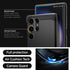 Galaxy S23 Ultra Case (2023) - Spigen Tough Armor in Black - Ultimate protection and style for your device.