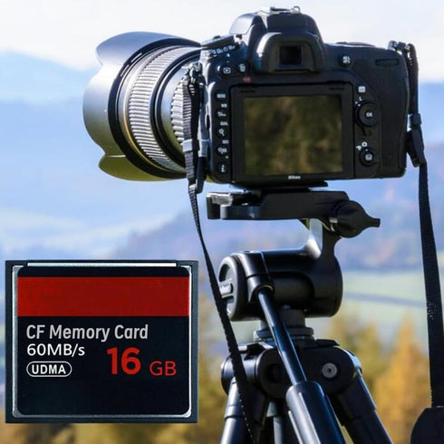 LILIWELL 32GB 60MB/s CF Memory Card UDMA Speed Up to SLR Camera CF Cards for Professional