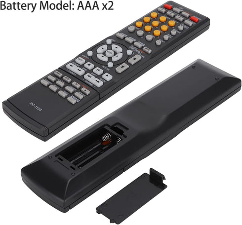 Multifunctional Replacement Remote Control for AV Receiver RC-1120/AVR-391/AVR-591/AVR-390, Easy to Use with Large