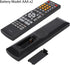 Multifunctional Replacement Remote Control for AV Receiver RC-1120/AVR-391/AVR-591/AVR-390, Easy to Use with Large
