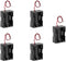 5PCS AA Batteries Holder Case with Wire Leads, 6 x 1.5V