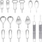AYWFEY 16 Pieces SIM Card Removal Openning Tool Tray Eject Pins Needle Opener
