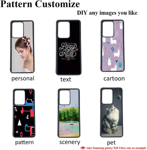 5PCS Compatible with Samsung Galaxy A21 Sublimation Blanks Phone Case, 2 in 1 Soft Rubber TPU DIY Customize Cover