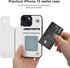 ZHANLEI 15 Salmon Printed Phone Wallet Case for iPhone Case, Flip PU Leather Shockproof Phone Cases Cover with Card