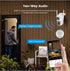 EVERSECU 6MP WiFi PTZ Security Camera Outdoor, Dual Lens, 360° View, Auto Tracking, Color Night Vision, 2-Way Audio