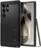 Spigen Tough Armor Case for Galaxy S24 Ultra, Black with Kickstand, Military-Grade Protection for 2024