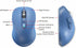 Wireless Bluetooth Mouse with 4 Way Navigation Scrolling, Rechargeable, 4 Level 3200 DPI, Quiet Click, Multi-Device for