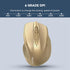 TECKNET Wireless Mouse, 2.4G Ergonomic Optical Mouse, Computer Mouse for Laptop, PC, Chromebook, Notebook, 6 Buttons,