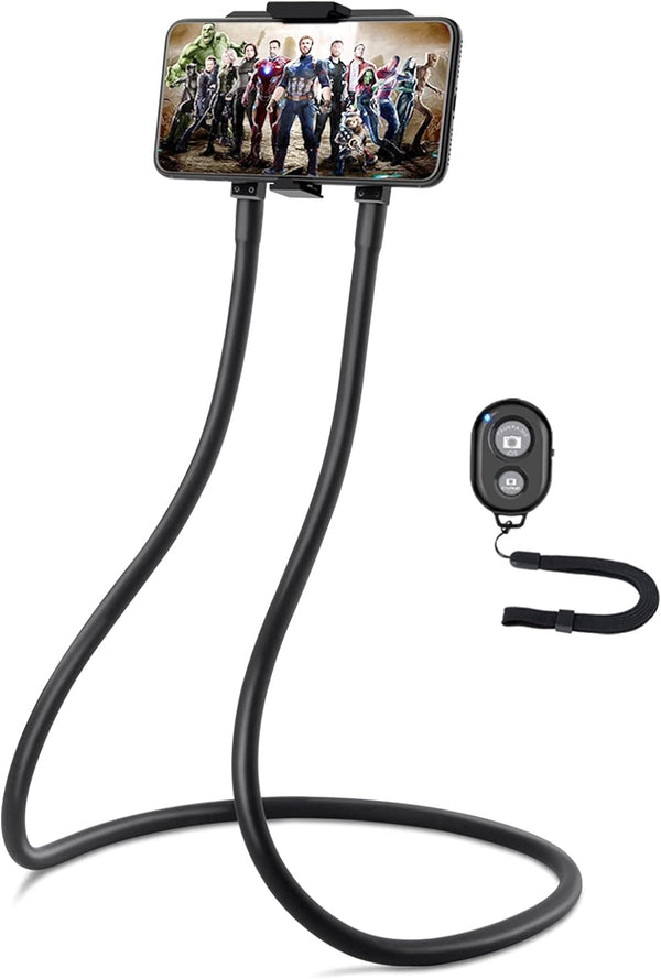 B-Land Upgrade Phone Holder for Bed, Neck Phone Holder Gooseneck Cell Phone Holders,