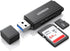 UGREEN SD Card Reader - Portable USB 3.0 Dual Slot Flash Memory Card