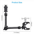 FOMITO 11 inch Magic Arm with Super Clamp, Adjustable Articulating Arm for DSLR Camera Rig, LCD Monitor, LED Lights