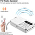Docooler L-938 3W MP3 1.5 Inch MMC Mini FM Radio Digital Portable Stereo Speaker Audio Player High Fidelity Sound
