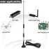 Kaunosta 900-1800MHz/Compatible 978MHz&1090MHz, Receiver/6DBi 1.5M ADS-B SDR Radio Antenna with for SDR, FPV, Ham Radio