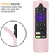 CaseBot Remote Case for Roku Voice, Express HD / 4K+, Ultra LT Enhanced Voice, Streaming Stick+ Remote, Pink Sand Anti