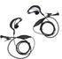 2.5mm Jack Earpiece Radio Headset with Microphone for M880 T228 T328 T388 VT8 Floureon M-880 (2PCS)