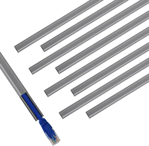 One Cord Cover Wall, 153in Mini Wire Hider for Hiding Speaker Wire, Paintable Wire Channel for Cable Concealer